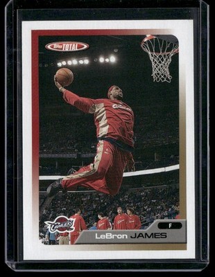 2005-06 Topps Total #5 LeBron James Team Checklists