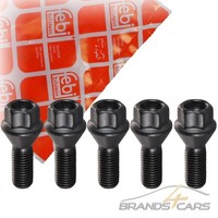 5X Radschrauben M12 X 1,5 X 26 MM SW17 Radbolzen Radschraube 50024672
