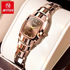 Women Elegant Gorgeous Glow in The Dark Watch High Aesthetic Quartz Watch Gift
