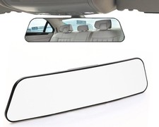 11.8 Panoramic Clip-On Wide Angle Rearview Mirror to Reduce Blind Spot Effect