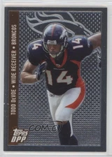 2006 Draft Picks and Prospects (DPP) Chrome Bronze /499 Todd Devoe Rookie RC