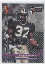 1992 Wild Card Stat Smashers Vaughn Dunbar #SS-20 Rookie RC 0h1. rookie card picture
