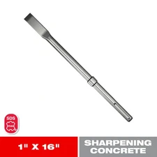 1 In. X 16 In. Sds-Max Carbide Flat Chisel Drill Bit