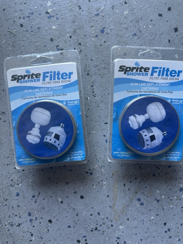 2 Sprite SLC Slim Line Ultra Replacement Shower Filters Cartridge! New
