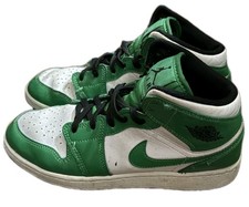 Nike Air Jordan 1 Mid Lucky Green Youth Size 6y GS Sneakers - DQ8423-301