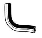 <!--F#f_0-->Holden Service LOWER Radiator Hose 350 Chev V8 HT HG Monaro -CH882 - CH882<!--F/-->