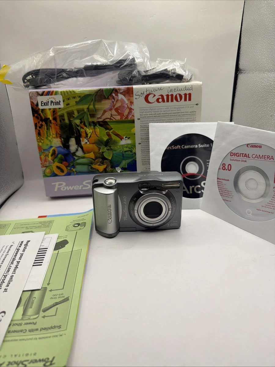 Canon PowerShot A40 Digital Cameras for Sale - Shop New & Used