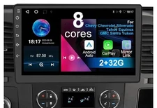 Android 2+32G Car Stereo for Chevrolet Silverado Tahoe Equinox GMC Sierra