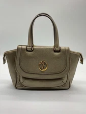 Gucci Interlocking Leather Gold Hand Bag Authenticity
