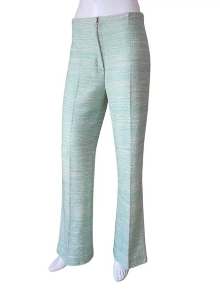 VİNTAGE PİERRE BALMAİN KNİT WOLLE HİGH SCHLAGHOSE HOSE GR. 42