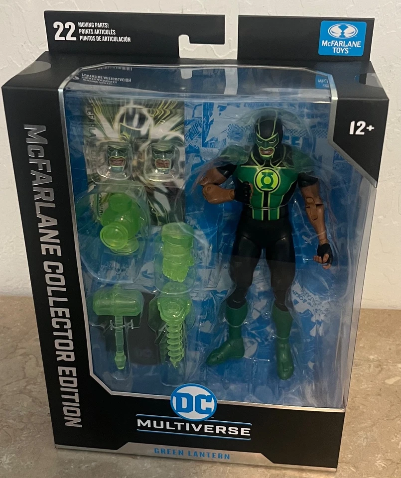 Figura de acción DC McFarlane Edición Coleccionista Linterna Verde 7"" Foto 2 de 4
