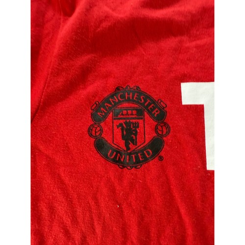 Adidas Manchester United Tour Soccer Red Mens Size Medium Tee Shirt NEW - Bild 3 von 10
