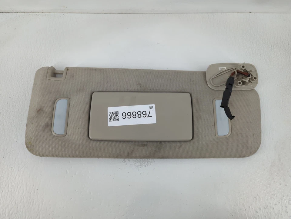 Gmc Yukon Xl Passenger Sun Visor Mirror Right Sunvisor Grey RAXLL - Image 3 of 4