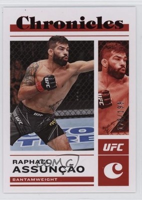2023 Panini Chronicles UFC Red /199 Raphael Assuncao #59 16ls