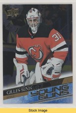 2020-21 Upper Deck Young Guns Silver Foil Gilles Senn #453 READ 2vh