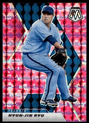 2021 Panini Mosaic Mosaic Pink Camo #178 Hyun-Jin Ryu - BB | eBay