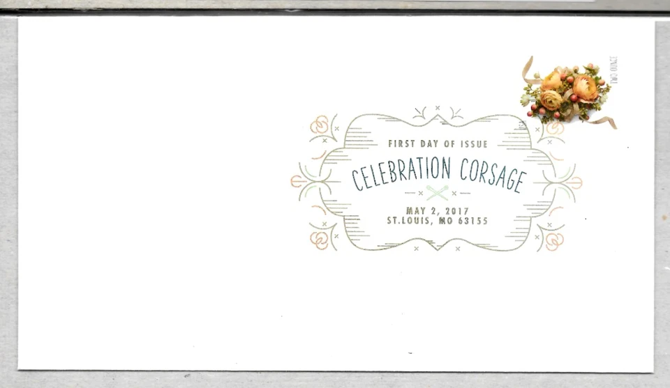 CELEBRATION CORSAGE US #5200 INVITES 2oz RATE 20 FOREVER STAMPS +DCP 1ST DAY CVR - Image 3 of 4