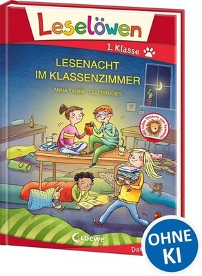 Leselöwen 1. Klasse - Lesenacht im Klassenzimmer (Großbuchstabenausgabe) Erst...