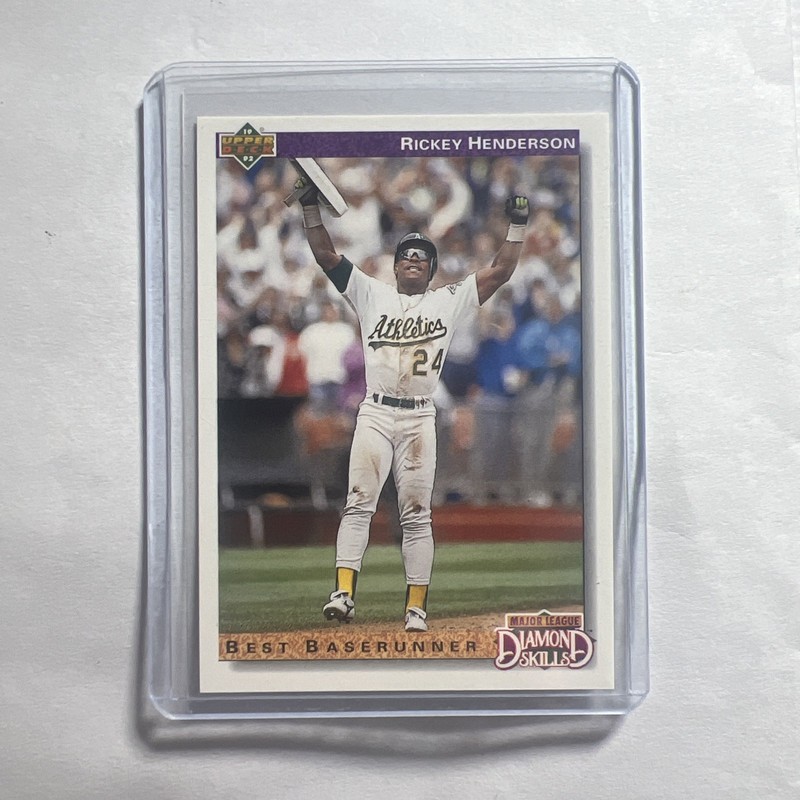 1992 Upper Deck - Rickey Henderson #648