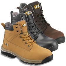 Mens JCB Workmax Work Safety Steel Toe Midsole S1P Ankle Boots Sizes 7 to 13