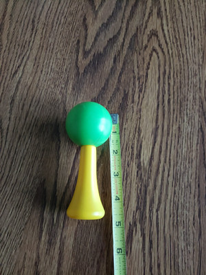 1979 #921 Fisher Price Marching Band Drum Replacement Rattle Maraca Part Vintage