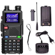 Upgraded BAOFENG Two Way Radio Walkie Talkie Long Range VHF UHF UK STOCK