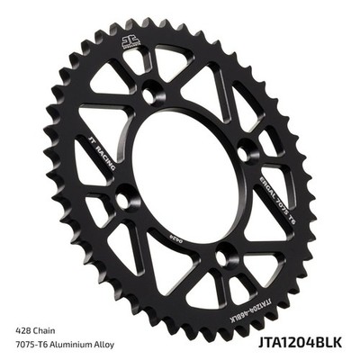 Aluminium Kettenrad hinten für Honda CRF 125 F-E-S 2014-2026 JTA1204-46 Zähne