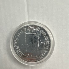 2015 Silver Britannia Ram privy 1oz .999