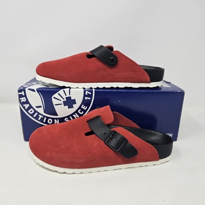 Birkenstock X Concepts Birkenstock Boston BS 'Basic Red' / Women s Size 6 /37 EU