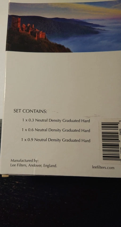 LEE Filters Neutral Density Grad Hard Set 100x150mm - Image 3 of 3
