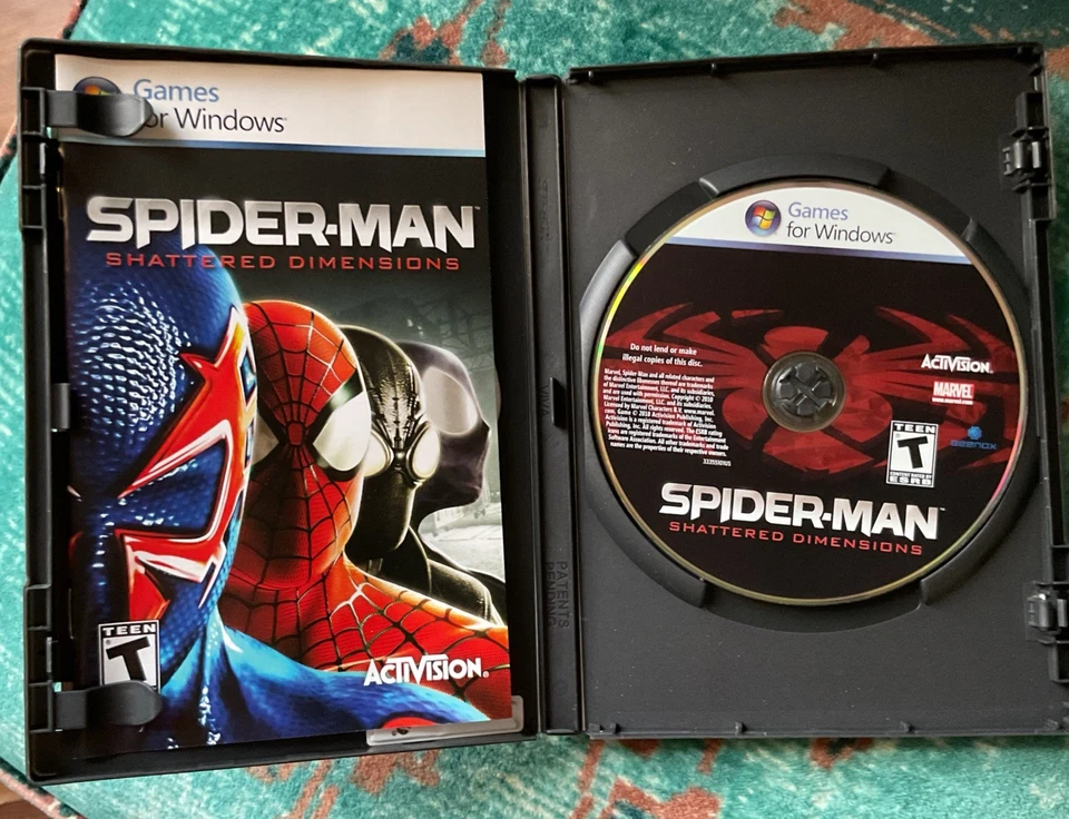 Spider-Man Shattered Dimensions (PC DVD Games For Windows) with manual - Image 3 of 4