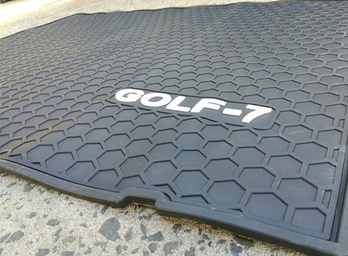 Waterproof rubber floor mats + Cargo Boot Liner for VW Golf MK7 MK8 2013 - 2025 - Picture 4 of 7