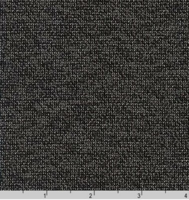 SeaWool Highlands Tweed Black & White 58'' Poly Blend Fabric by the Yard D255.27