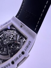 Hublot Spirit of Big Bang 42mm White Ceramic Watch Ref. # 641.HX.0173.LR W/ Box 9