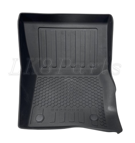 Land Rover Defender 110 Rubber Floor Mats Set VPLES0553 Genuine New - Picture 8 of 12