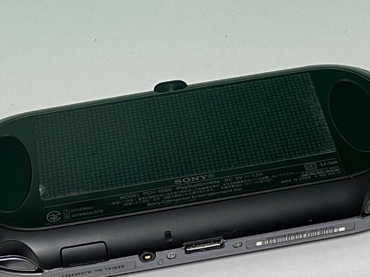 PS Vita 1000 3G＋Wi-Fiモデル　ブラック Amazon.com: PlayStation Vita 3G/Wi-Fi Model Crystal Black