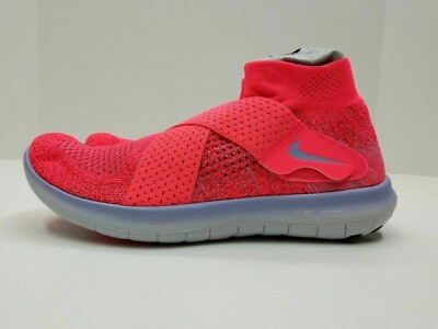 Nike Free RN Motion FK 2017 Flyknit Solar hellrot Damen Sportschuhe Größe UK 6