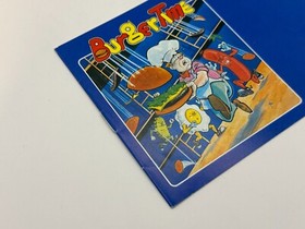 Burger Time (Nintendo, NES) - Authentic (Manual only)