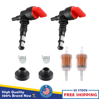 #ad 2 X Fuel Valve Petcock For Husky 5000 6250 Watts Generator model 192980GS $7.99