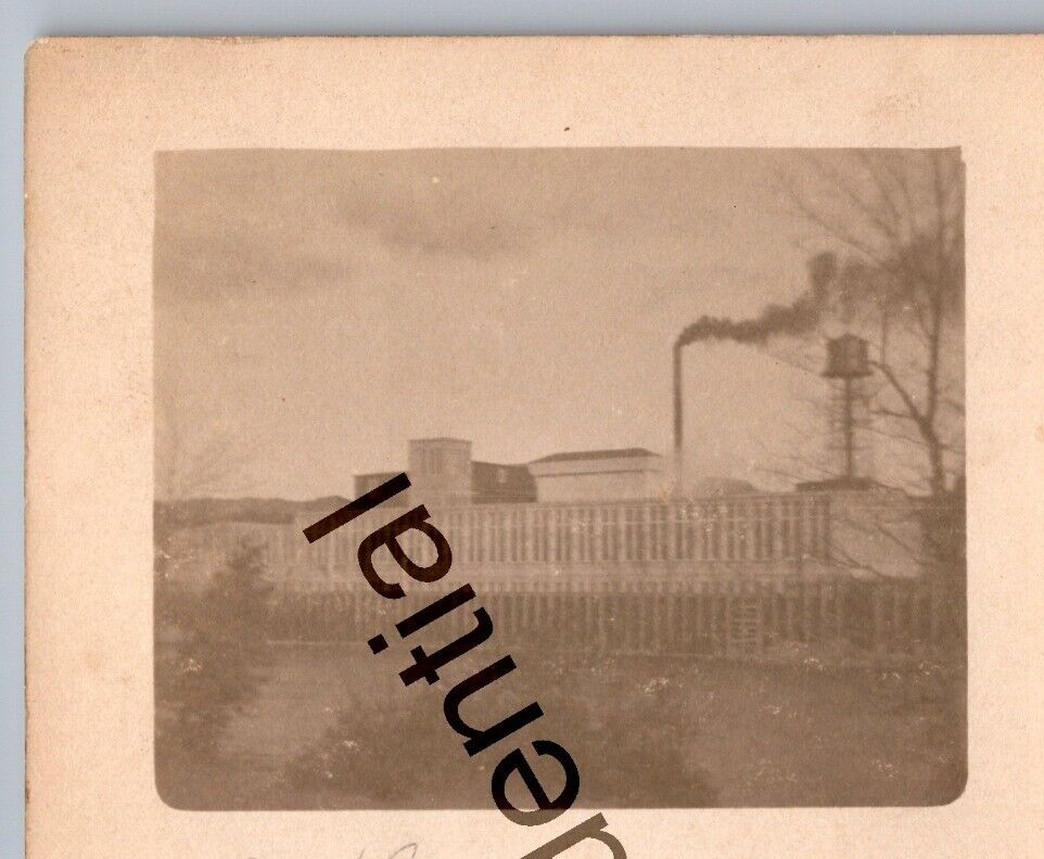 Real Photo Paper Mill Or Factory At Raymondville NY New York RP RPPC I
