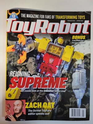 ToyRobot Magazine #1 Fenrir Publications Spring 2020 Premiere Issue Transformers