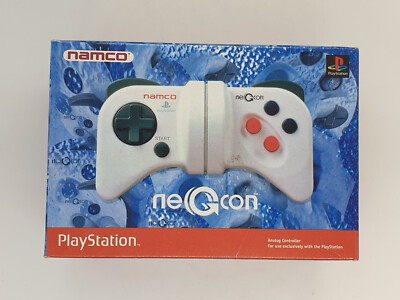 Genuine Namco NeGcon Controller (Sony PlayStation 1, PS1) PS2 NPC-101 PAL Boxed