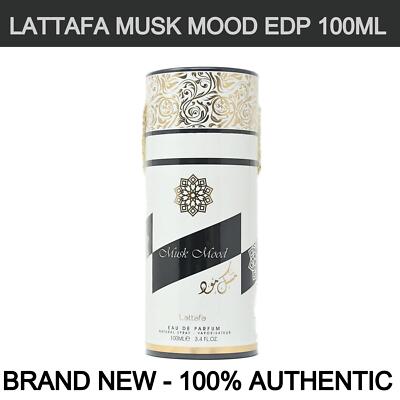 Musk Mood 3.4oz Lattafa Eau de Parfum Spray Unisex - New Boxed