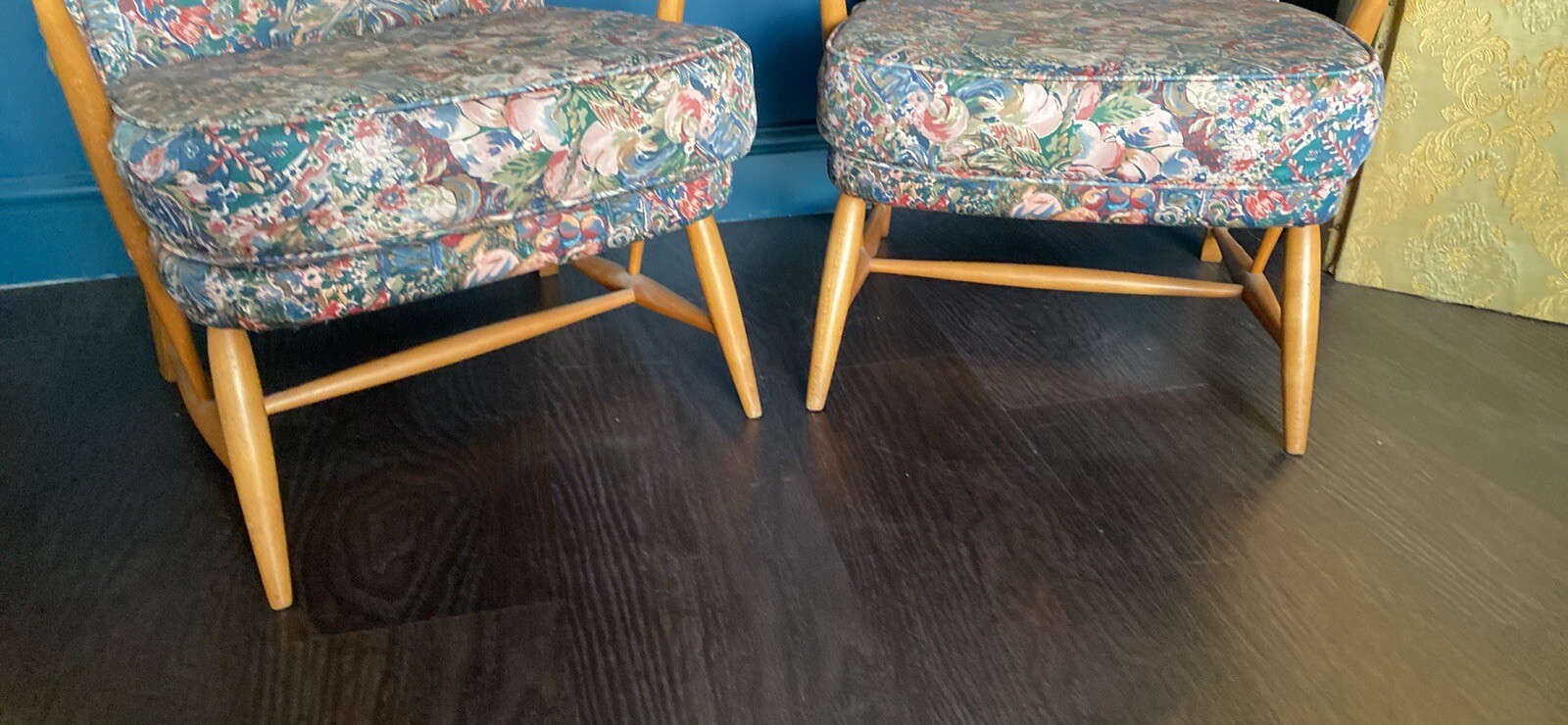 Pair Mid Century Ercol 248 Easy Chairs, Vintage Armchair. Retro Ercol Furniture eBay