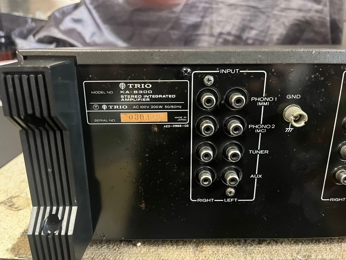 トリオKA-8300 TRIO KA-8300 High Speed DC Stereo Integrated Amplifier | eBay
