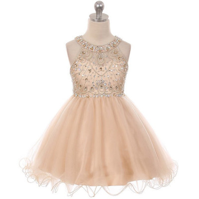 CHAMPAGNE Size 18 Flower Girl Dress Bridesmaid Formal Birthday Party Graduation | eBay CHAMPAGNE Size 18 Flower Girl Dress Bridesmaid Formal Birthday Party Graduation | eBay