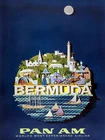 Pan Am Bermuda, Retro metal Aluminium Sign vintage / Man Cave