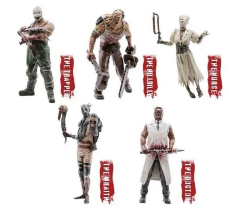 Dead By Daylight Wraith Trapper Doctor Nurse Hillbilly Desk Figure
