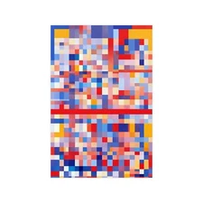 Abstract Colorful Matte Posters, Wall Art, Home Decor, Room Aesthetics, Gift