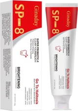 Sp-8 Probiotics Ultra Whitening Toothpaste, Deep Cleaning Care, Stain Removing,